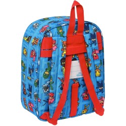 Cartable PJ Masks Bleu 22 x 27 x 10 cm