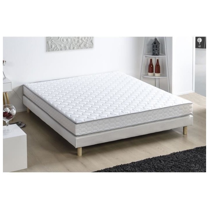 DEKO DREAM Pack Star Matelas 140x190 + Couette 220x240 + 2 Oreillers 6