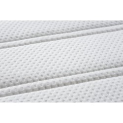 Matelas 90x190 cm DEKO DREAM Hygioconfort - Ressorts - Ferme - 5 zones - Déhoussable