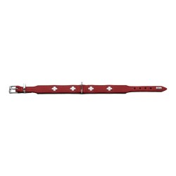 Collier pour Chien Hunter Swiss Rouge/Noir (38-43.5 cm)