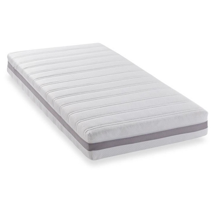 Matelas 90x190 cm DEKO DREAM Hygioconfort - Ressorts - Ferme - 5 zones