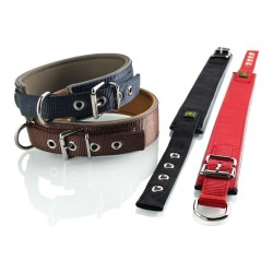 Collier pour Chien Hunter Neoprene Reflect Rouge (54-61 cm)