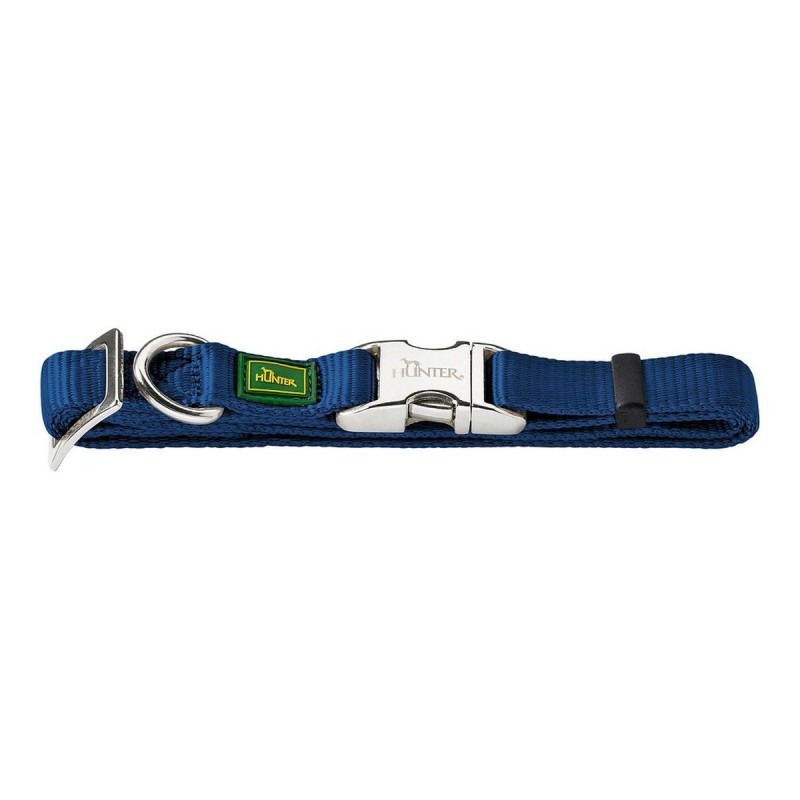 Collier pour Chien Hunter Alu-Strong Taille M Bleu foncé (40-55 cm)