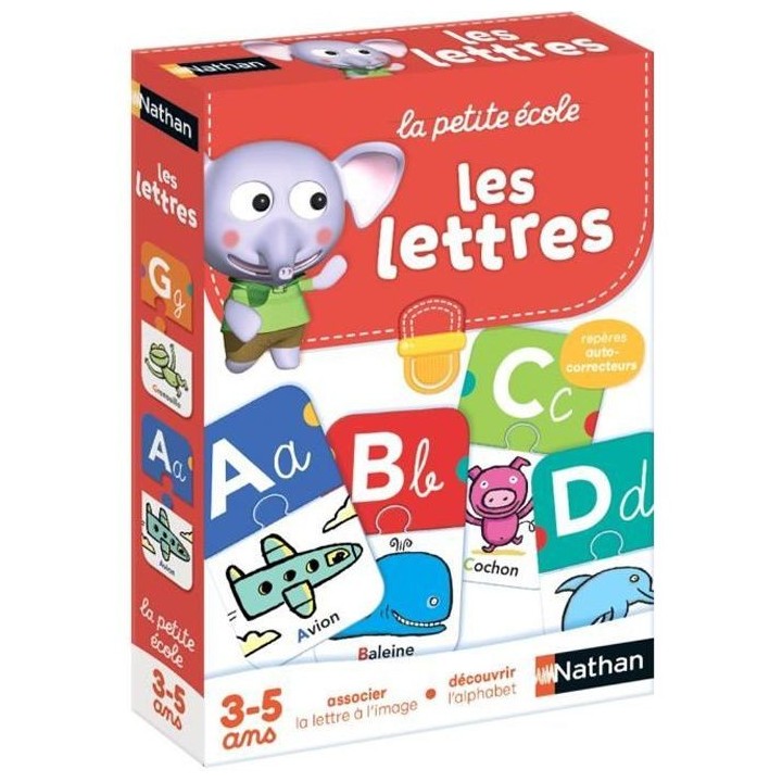NATHAN La Petite Ecole - Les Lettres
