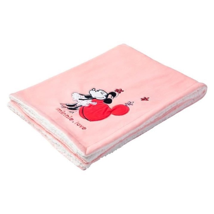DISNEY Minnie Couverture - 75 x 100 cm