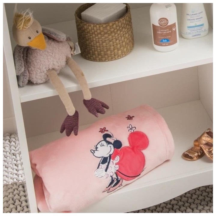 DISNEY Minnie Couverture - 75 x 100 cm