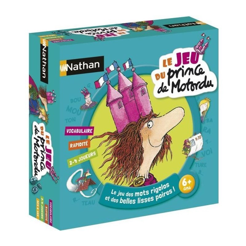 NATHAN - Le Jeu du Prince de Motordu - Jeu de Société