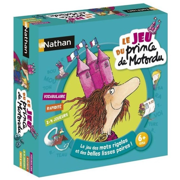 NATHAN - Le Jeu du Prince de Motordu - Jeu de Société