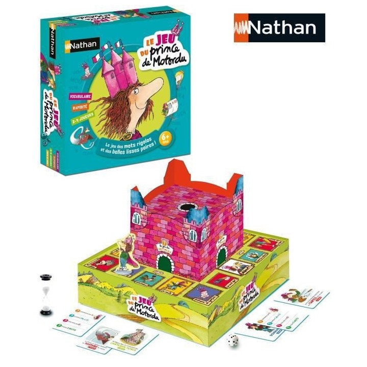NATHAN - Le Jeu du Prince de Motordu - Jeu de Société
