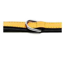 Collier pour Chien Gloria Rembourré Jaune (45 x 2 cm)