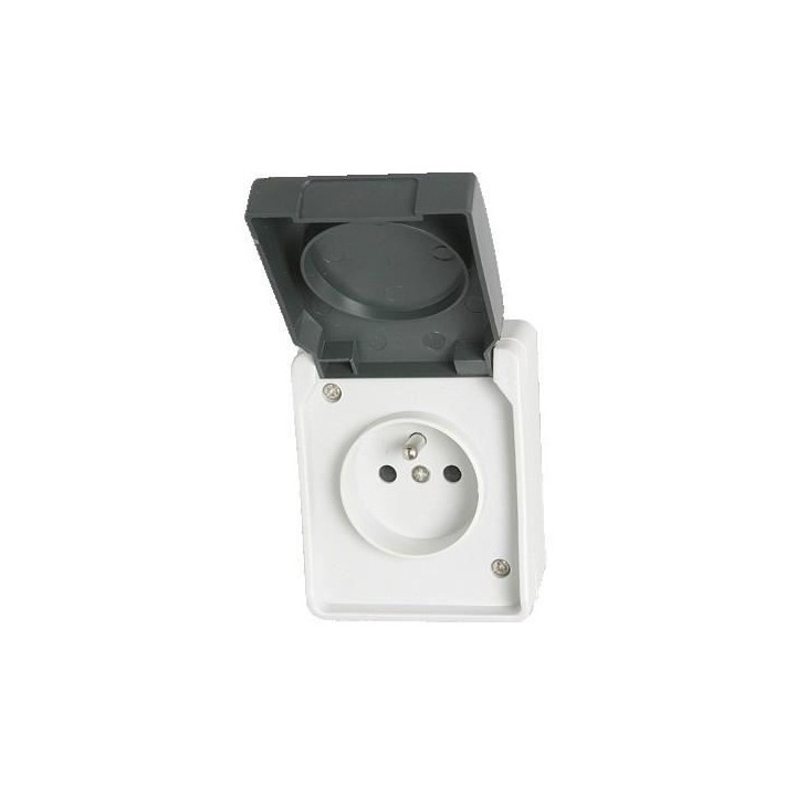 Prise de courant 2 Pôles + terre étanche Aquatop IP54