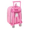 Cartable à roulettes Barbie Girl Rose 22 x 27 x 10 cm