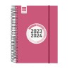 Agenda Finocam Espir Color Scolaire 2023-2024 Rose 15,5 x 21,2 cm