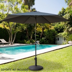 Parasol Aktive 300 x 245 x 300 cm Anthracite Ø 300 cm