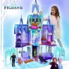 DISNEY LA REINE DES NEIGES 2 - Coffret Château supreme d'Arendelle - taille de 1,50 m - avec lumieres et 14 accessoires