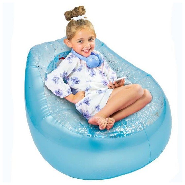 Disney La Reine des Neiges - Fauteuil poire gonflable pour enfants