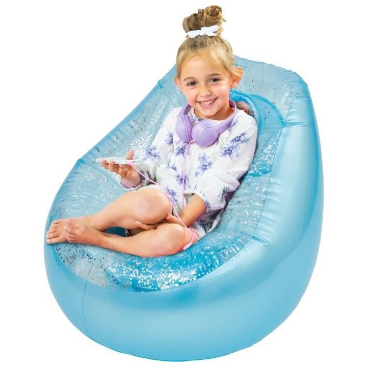 Disney La Reine des Neiges - Fauteuil poire gonflable pour enfants