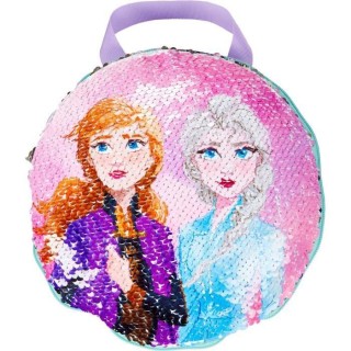 La Reine des Neiges - Coussin a secrets avec sequins et accessoires