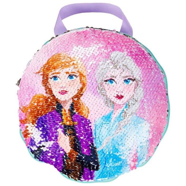 La Reine des Neiges - Coussin a secrets avec sequins et accessoires