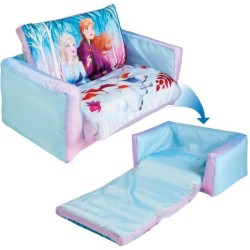 Disney La Reine des Neiges - Mini canapé convertible - canapé-lit gonflable pour enfants