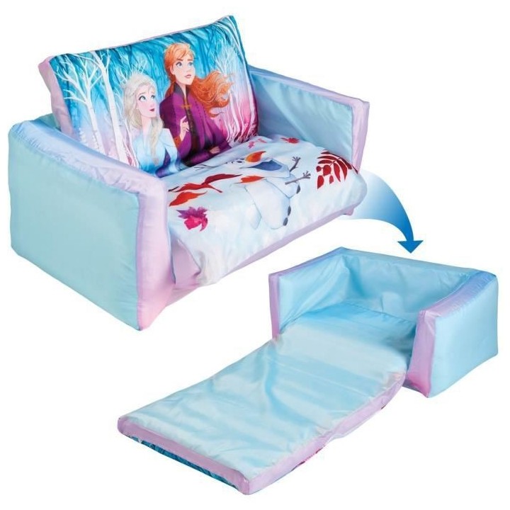 Disney La Reine des Neiges - Mini canapé convertible - canapé-lit go