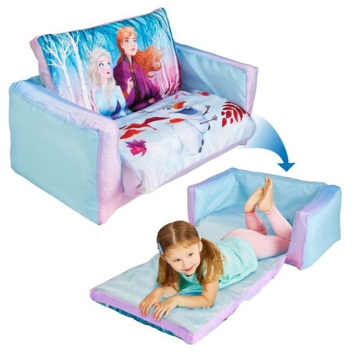 Disney La Reine des Neiges - Mini canapé convertible - canapé-lit go