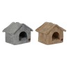 Lit pour animal domestique DKD Home Decor 40 x 33 x 38 cm 48 x 37 x 40 cm Gris Camel Aluminium 2 Unités