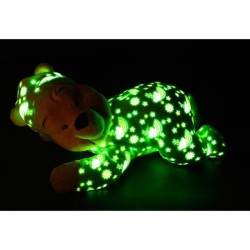 Disney Peluche Winnie 'Brille dans la nuit' (L30cm x L18cm x H26cm)