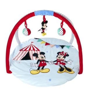 Tapis De Jeu Disney Mickey & Minnie (Diametre 90cm x épaisseur 5cm x