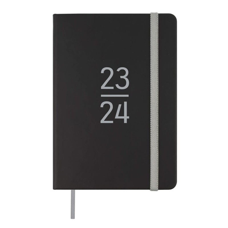 Agenda Finocam Natural Croma 2023-2024 Scolaire 11,8 x 16,8 cm Noir