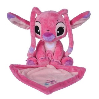Doudou DISNEY Angel - Polyester - 25 x 25 x10 cm - Rose