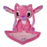 Doudou DISNEY Angel - Polyester - 25 x 25 x10 cm - Rose