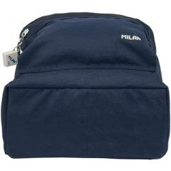 Cartable Milan Multicouleur Blue marine 41 x 30 x 18 cm