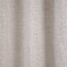 Rideau Beige Polyester Argent 100 % coton 140 x 260 cm