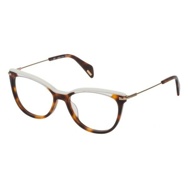 Monture de Lunettes Femme Police VPL506V09AJ Marron (ø 53 mm)