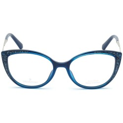 Monture de Lunettes Femme Swarovski SK5362-53090 Bleu