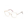 Monture de Lunettes Femme Swarovski SK5451-55033 Doré