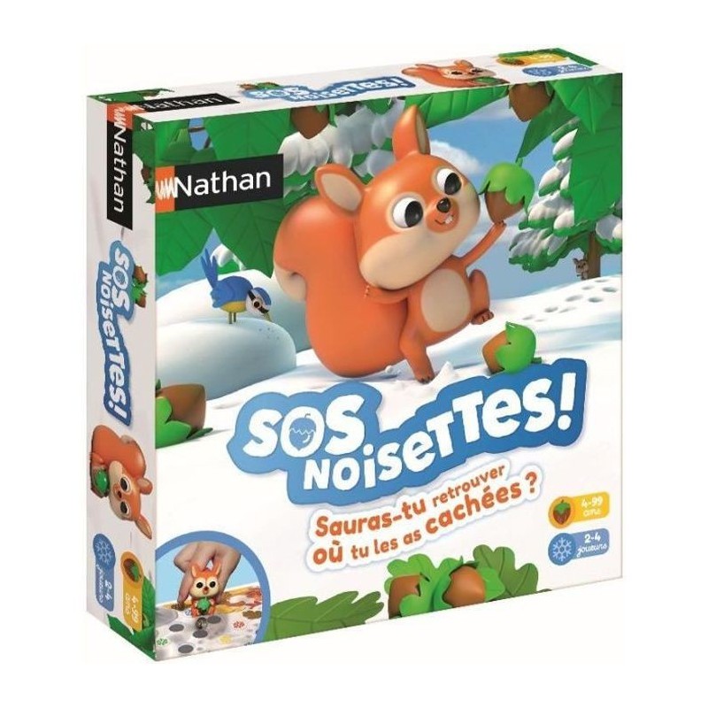 Nathan Sos Noisettes, jeu coopératif