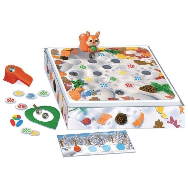 Nathan Sos Noisettes, jeu coopératif