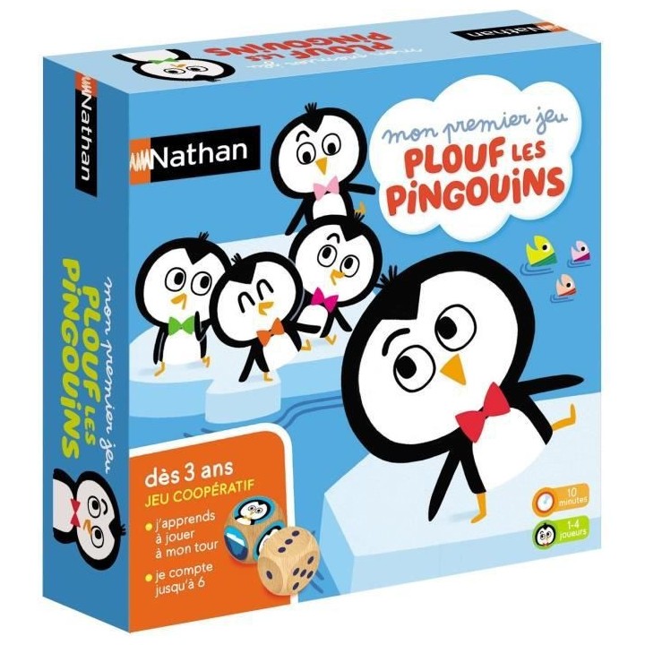 Nathan Plouf les pingouins, jeu de société