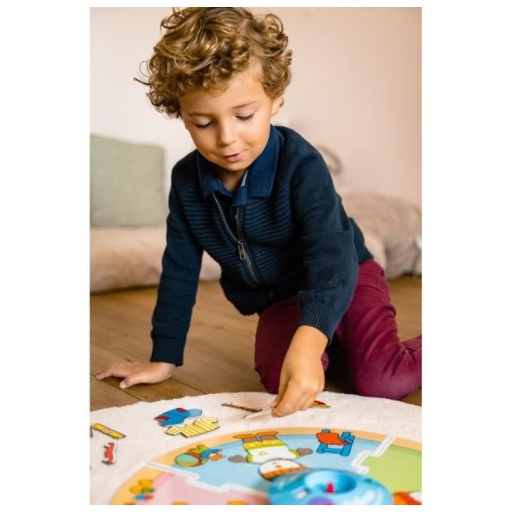 Nathan T'choupi la roue des couleurs, jeu d'observation