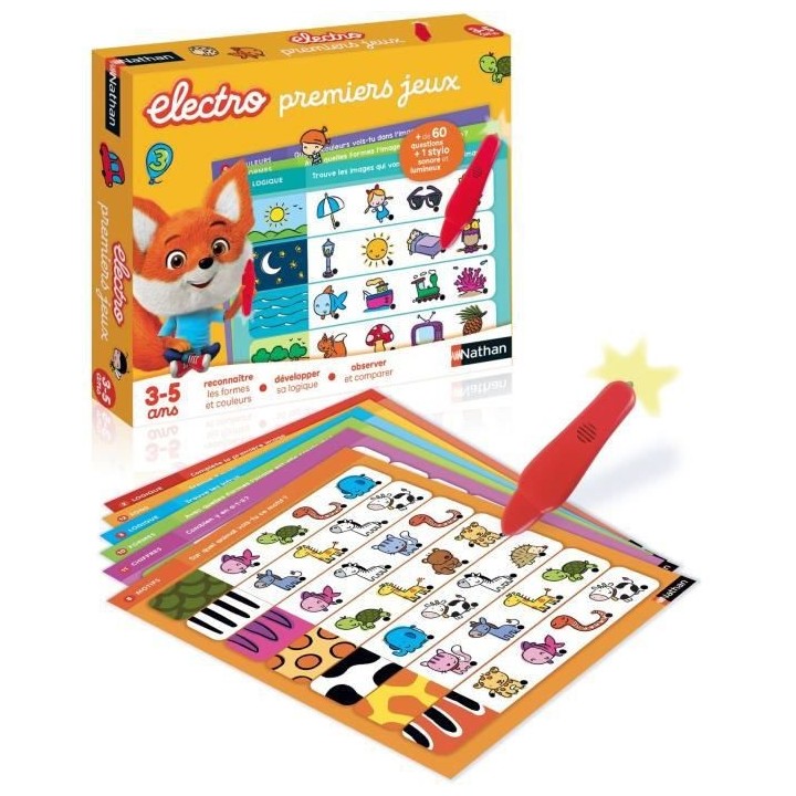 Nathan Electro - Premiers jeux éléctroniques