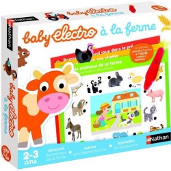 Nathan Baby Electro - Animaux de la ferme, jeu éléctronique