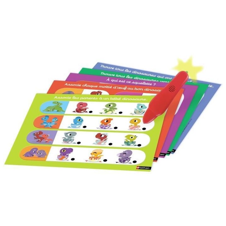 Nathan Baby Electro - Dinosaures, jeu éléctronique