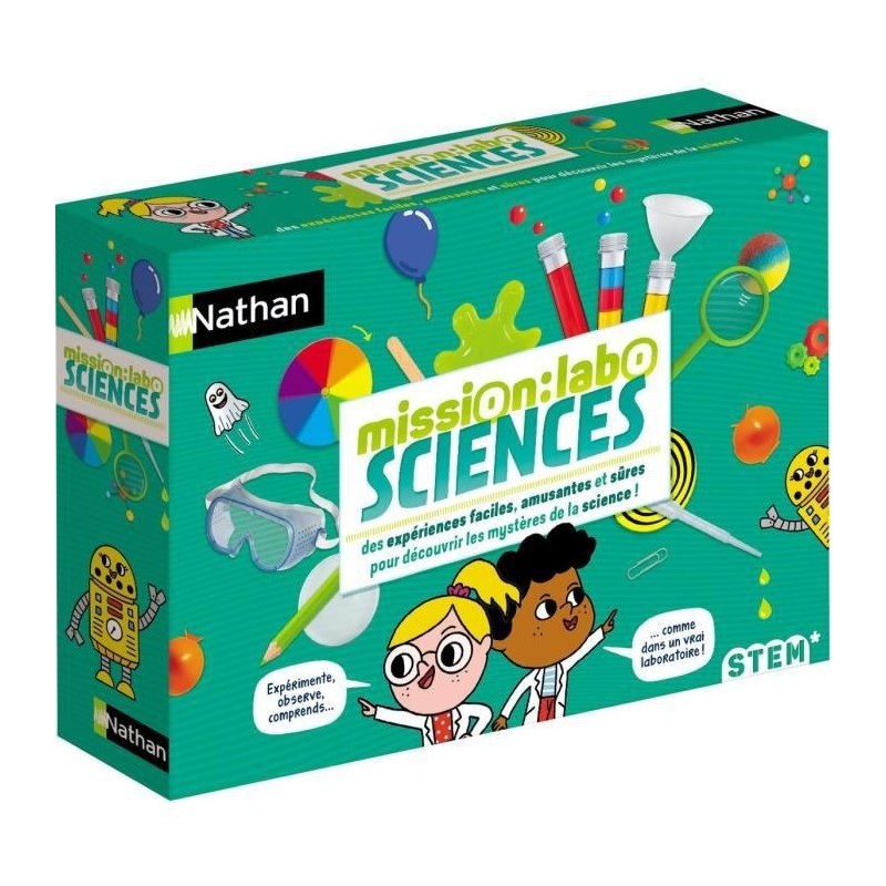 Nathan Mission Labo Sciences coffret