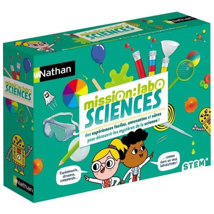 Nathan Mission Labo Sciences coffret