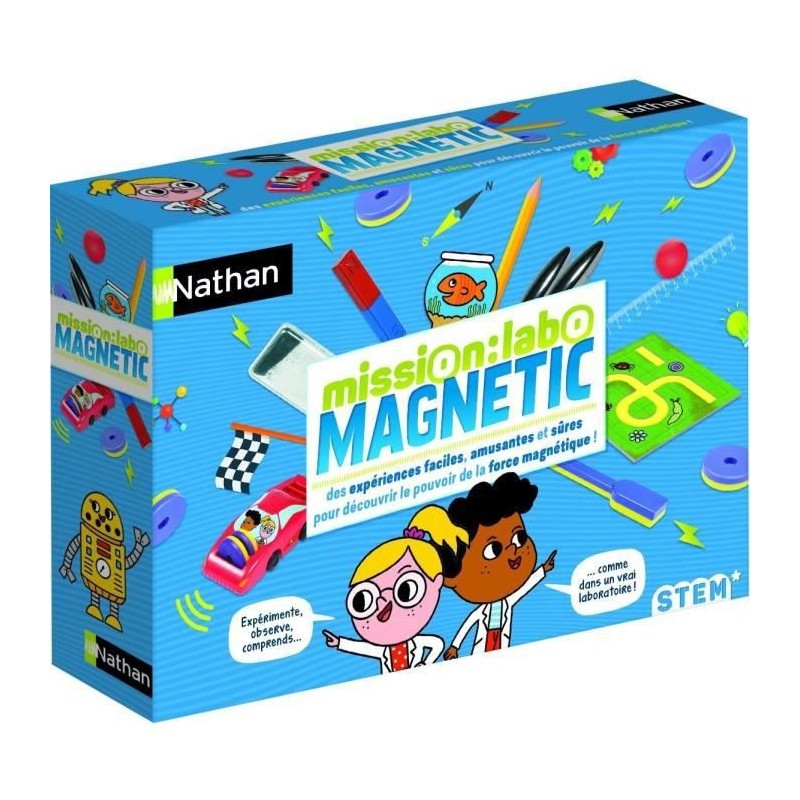 Nathan Mission Labo Magnetic Lab coffret