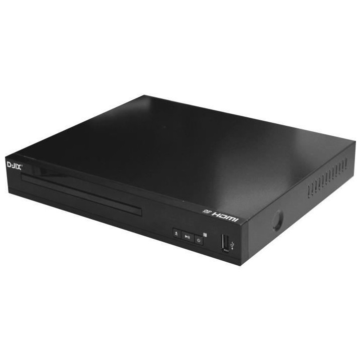 D-JIX HOMEPLAY10 Lecteur DVD de salon HDMI - Full HD - Noir