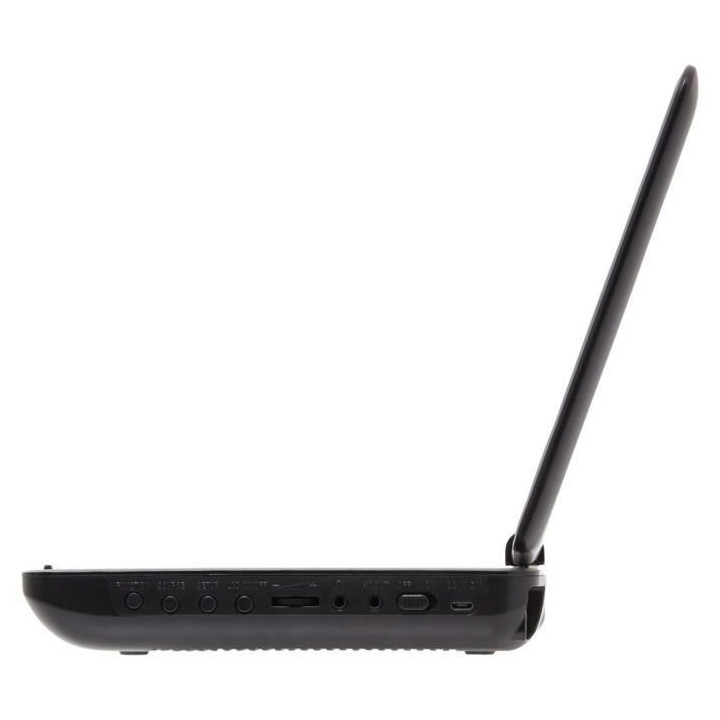 D-JIX PVS906-20 Lecteur DVD portable 9 rotatif - Noir