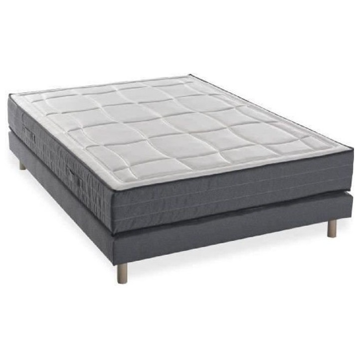 DEKO DREAM HOTEL PREMIUM LUX - Ensemble matelas + sommier 140x190 cm -